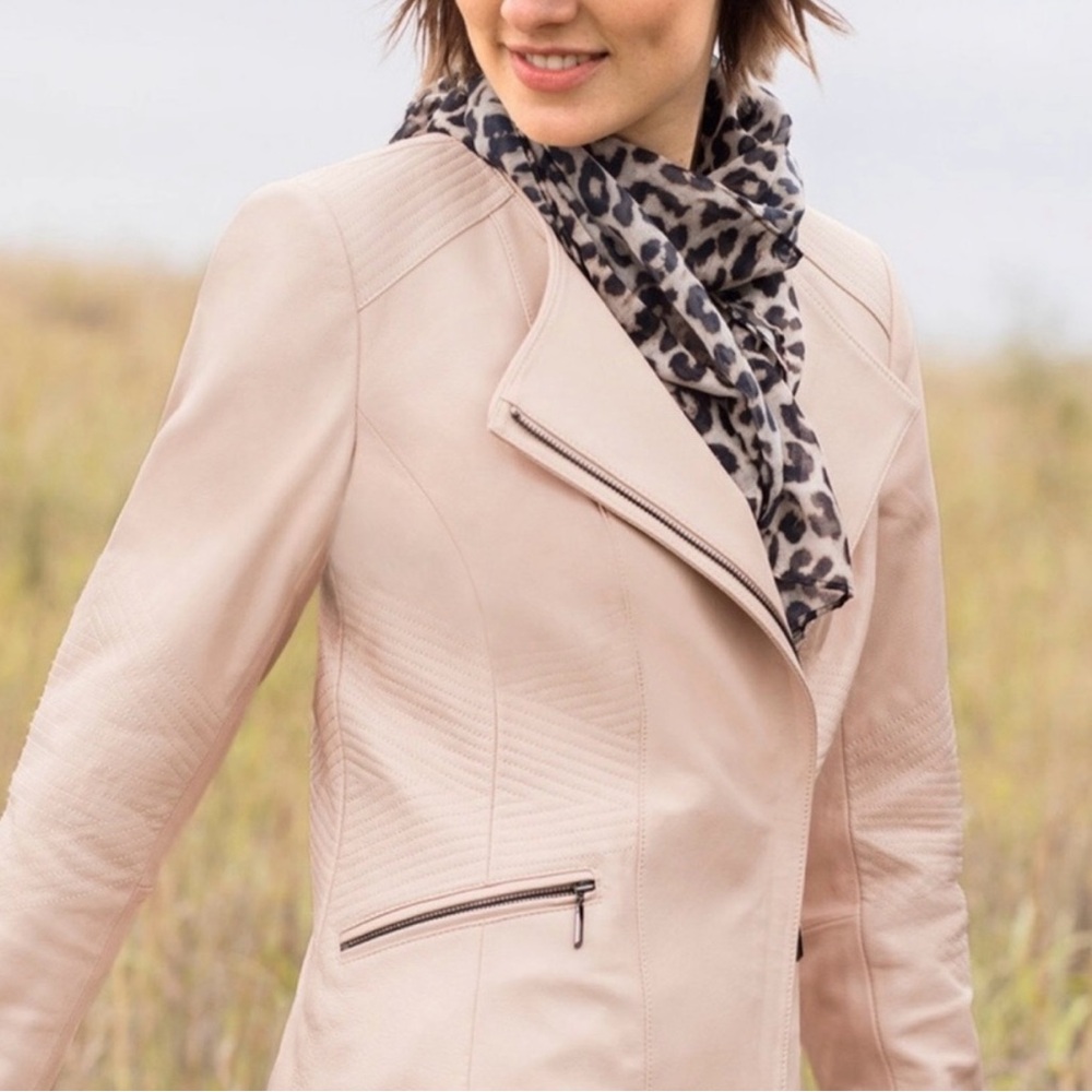 Adrienne Vittadini Light Pink Outerwear